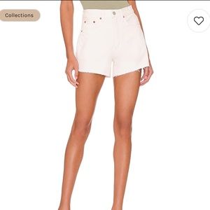Redone Originals 90s Low Slung Short in Vintage White